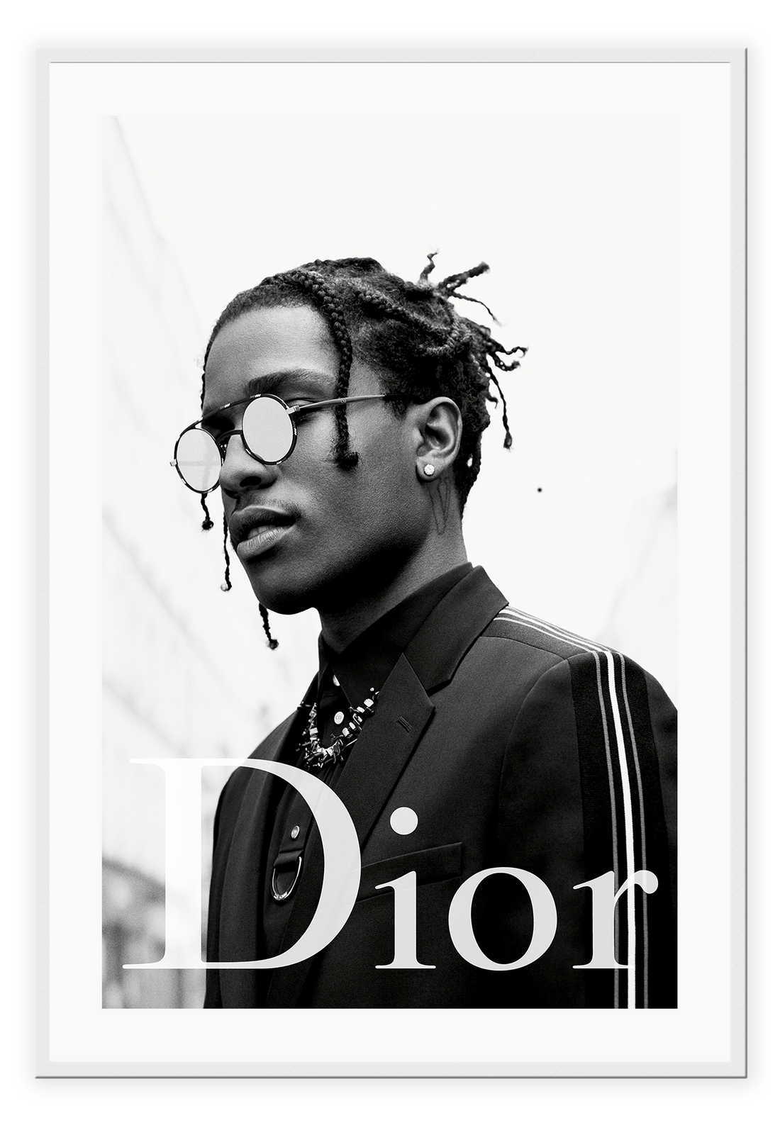 ASAP ROCKY - The face of Christian Dior's Fashion week 2016 campaign.