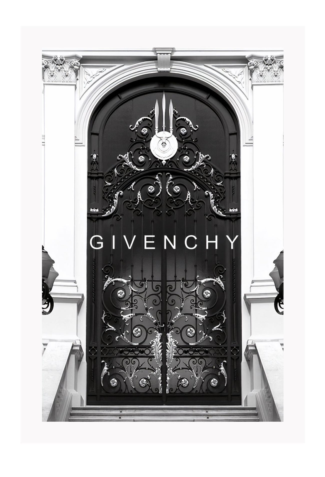 Fashion print black and white givenchy shop from iconic